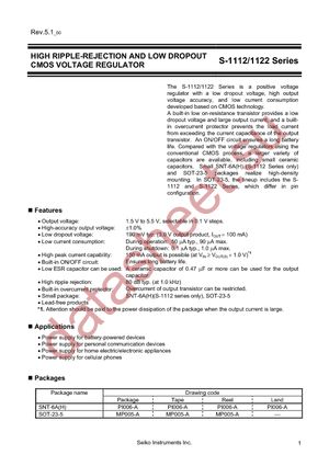 S-1112B25PN-L6KTFG datasheet  